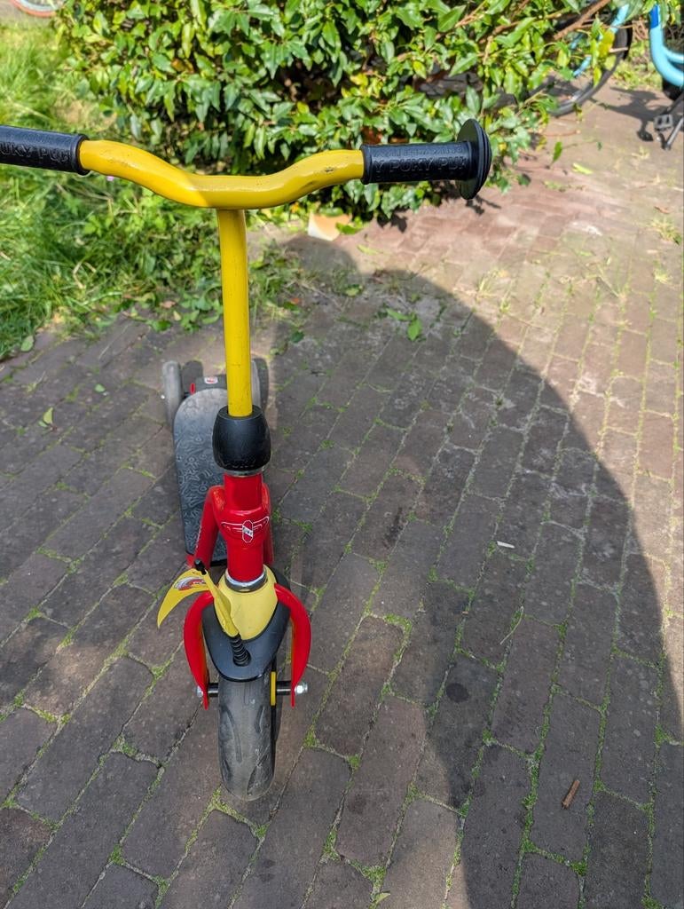 Puky step (rood), Ophalen, Gebruikt, Gewone step, Puky (rood), Onbekend (roze)