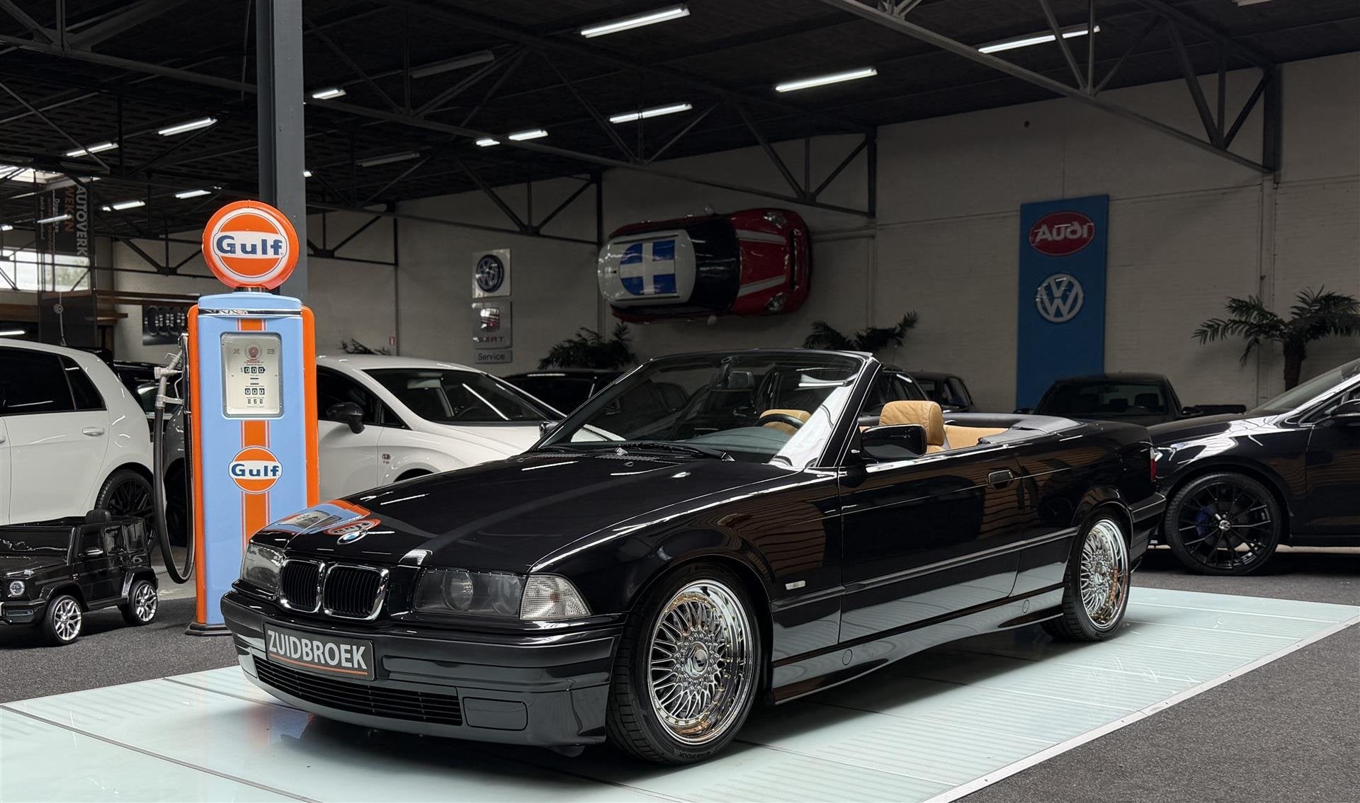 BMW Cabrio 318i Aut Uniek! | 66DKM | Vol optie | High Exe |, Auto's, Oldtimers, Automaat, Overige carrosserieën, Leder, Bedrijf