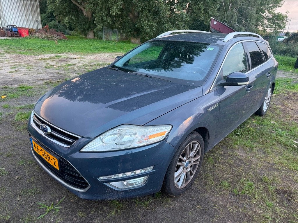 Ford Mondeo Wagon 1.6 EcoBoost Titanium/facelift/navi/leer/k, Auto's, Voorwielaandrijving, Gebruikt, 4 cilinders, Mondeo