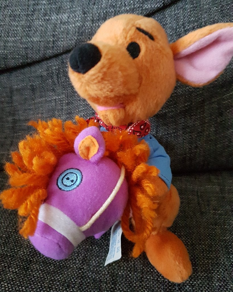 Disney / Roo beanie, Ophalen of Verzenden, Winnie de Poeh of vrienden, Zo goed als nieuw, Knuffel