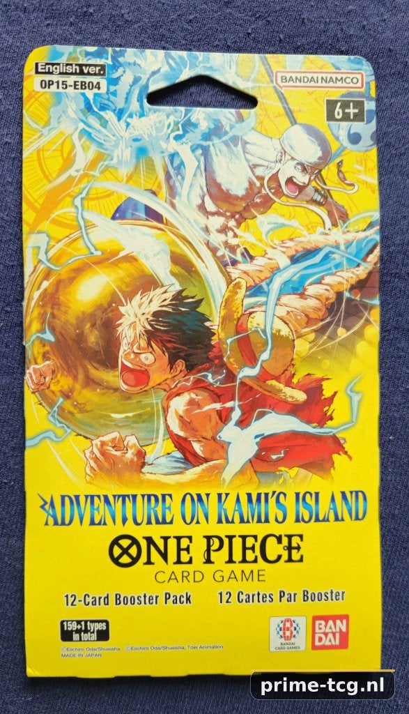 One Piece OP15 – Adventure on Kami's Island Sleeved Booster, Ophalen, Nieuw, Booster, Foil