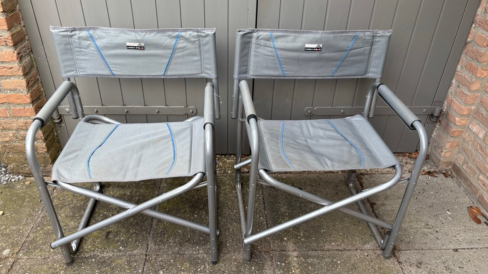 4x Campingstoelen - Opvouwbaar en Comfortabel, Ophalen, Gebruikt, Campingstoel
