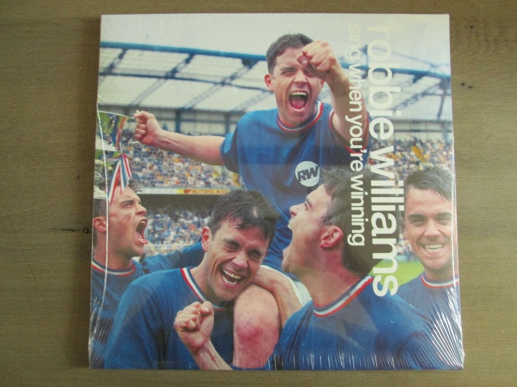 Robbie Williams ( 2LP ) - ''Sing When You're Winning'', Ophalen of Verzenden, Beschermende buitenhoes, Pop, 12 inch