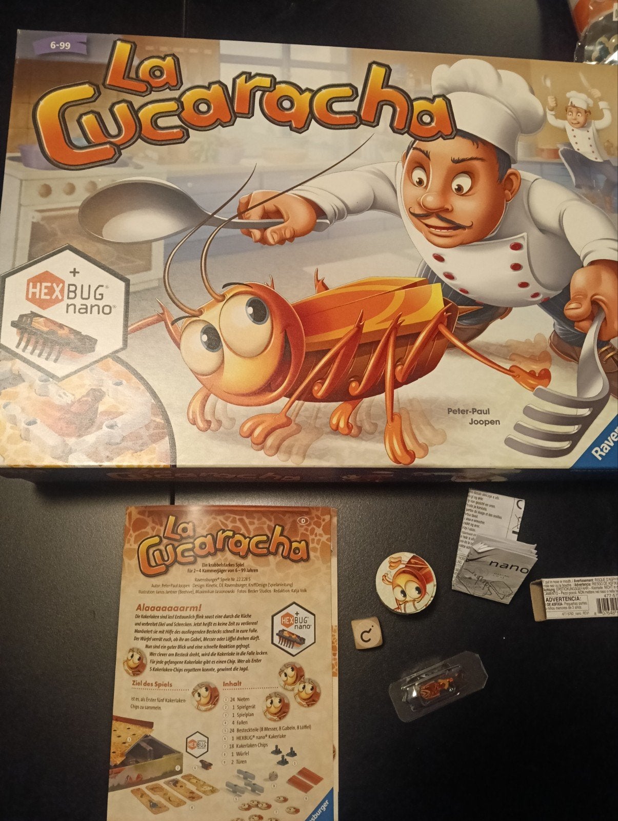 Spel, La Cucaracha, Ophalen of Verzenden, Zo goed als nieuw