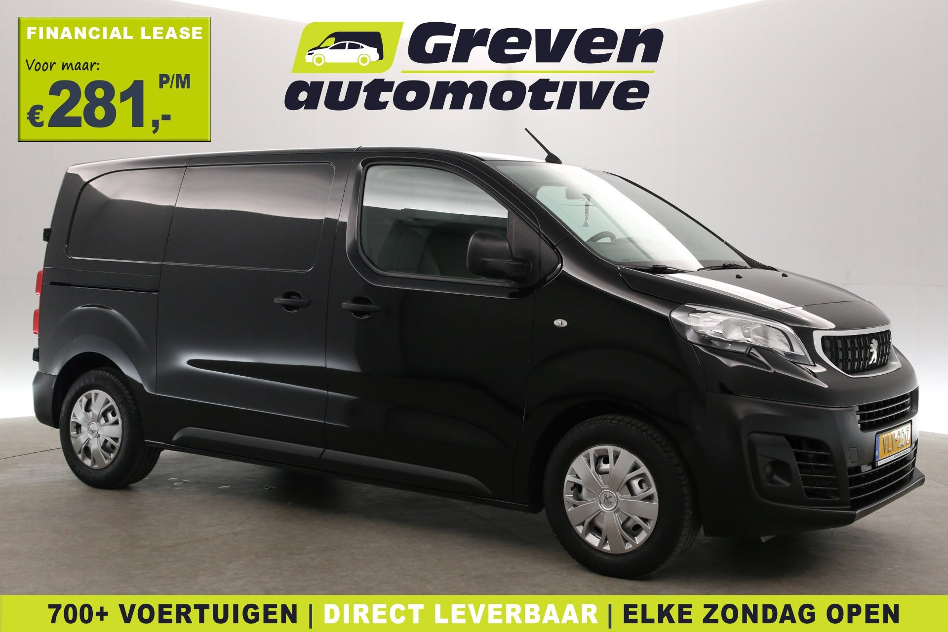 Peugeot Expert 1.5 BlueHDI L2H1 | Airco | Cruise | Carplay |, Auto's, Bestelauto's, Euro 6, 4 cilinders, Zwart, Bedrijf