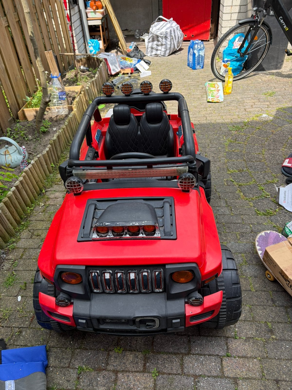 Elektrische auto jeep kind tot 7 jaar, Ophalen, Zo goed als nieuw