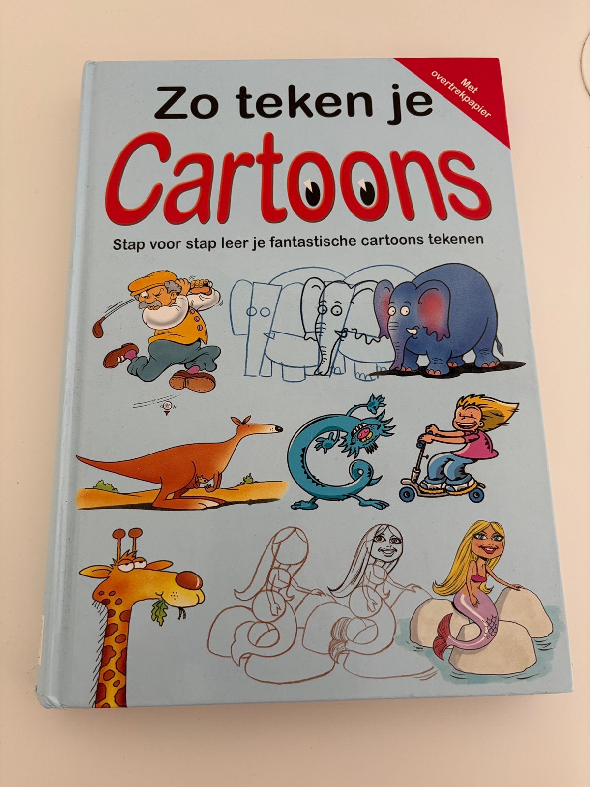 Cartoon tekenen boek met uitleg, Ophalen of Verzenden, Zo goed als nieuw, Boek of Gids