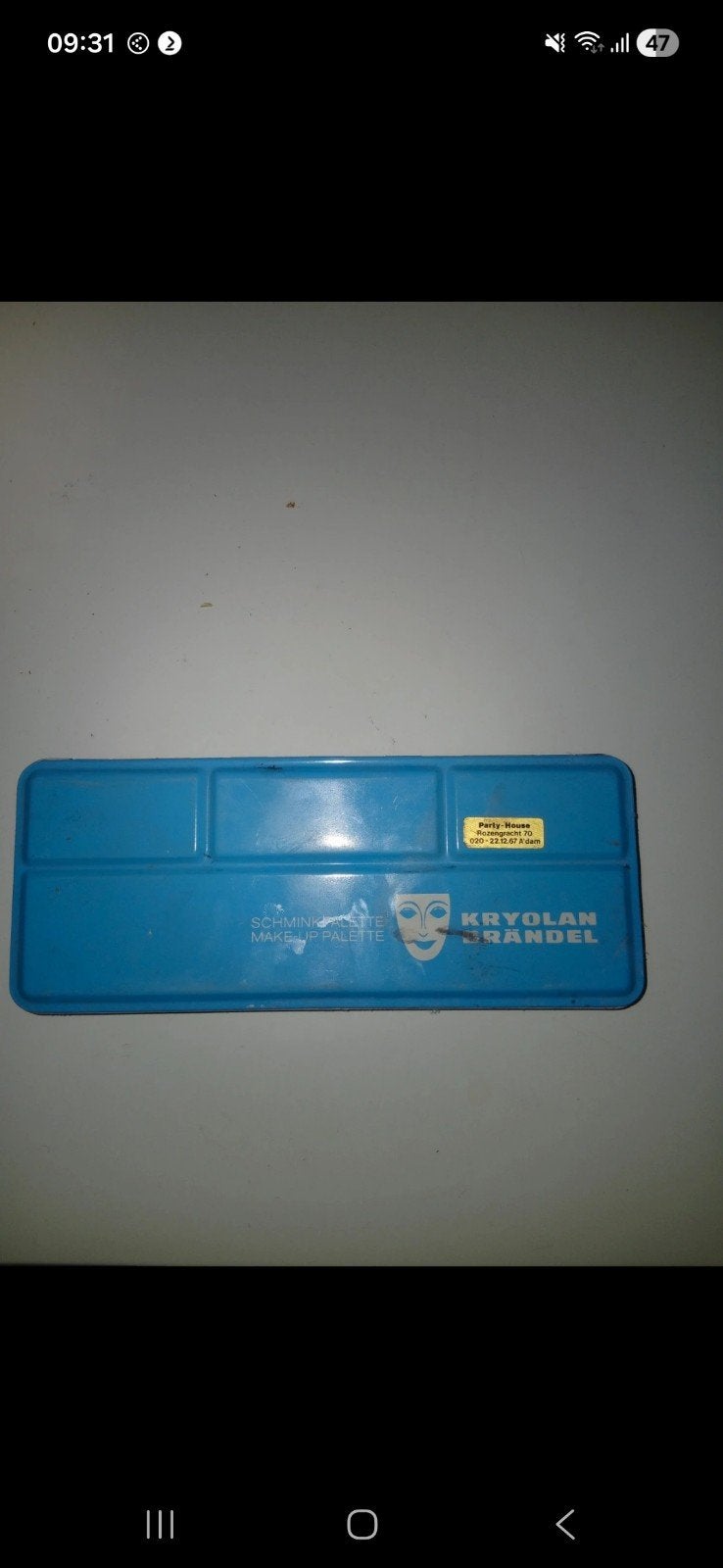 Kryolan Grimas Schminkset Make-up Palette, Ophalen of Verzenden, Nieuw