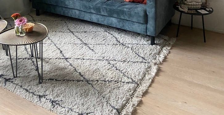 Vloerkleed, Ophalen, Gebruikt, 100 tot 150 cm, Bohemian