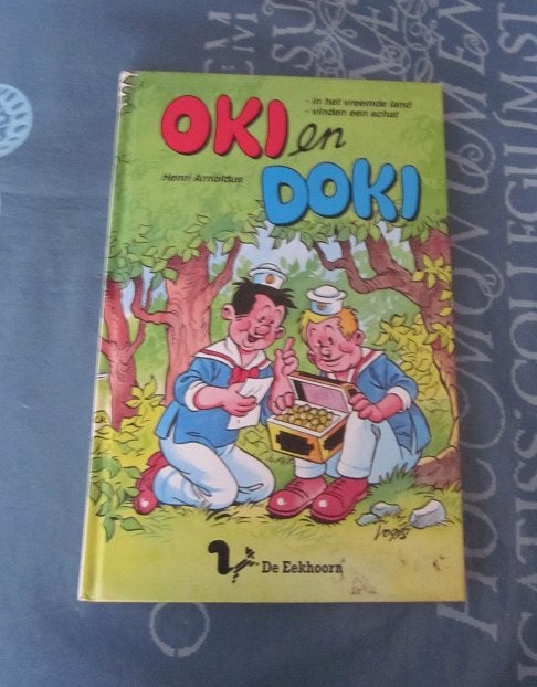 oki en doki boek arnoldus matrozen voges land schat matroos, Gelezen, Fictie algemeen, Henri Arnoldus, Ophalen of Verzenden