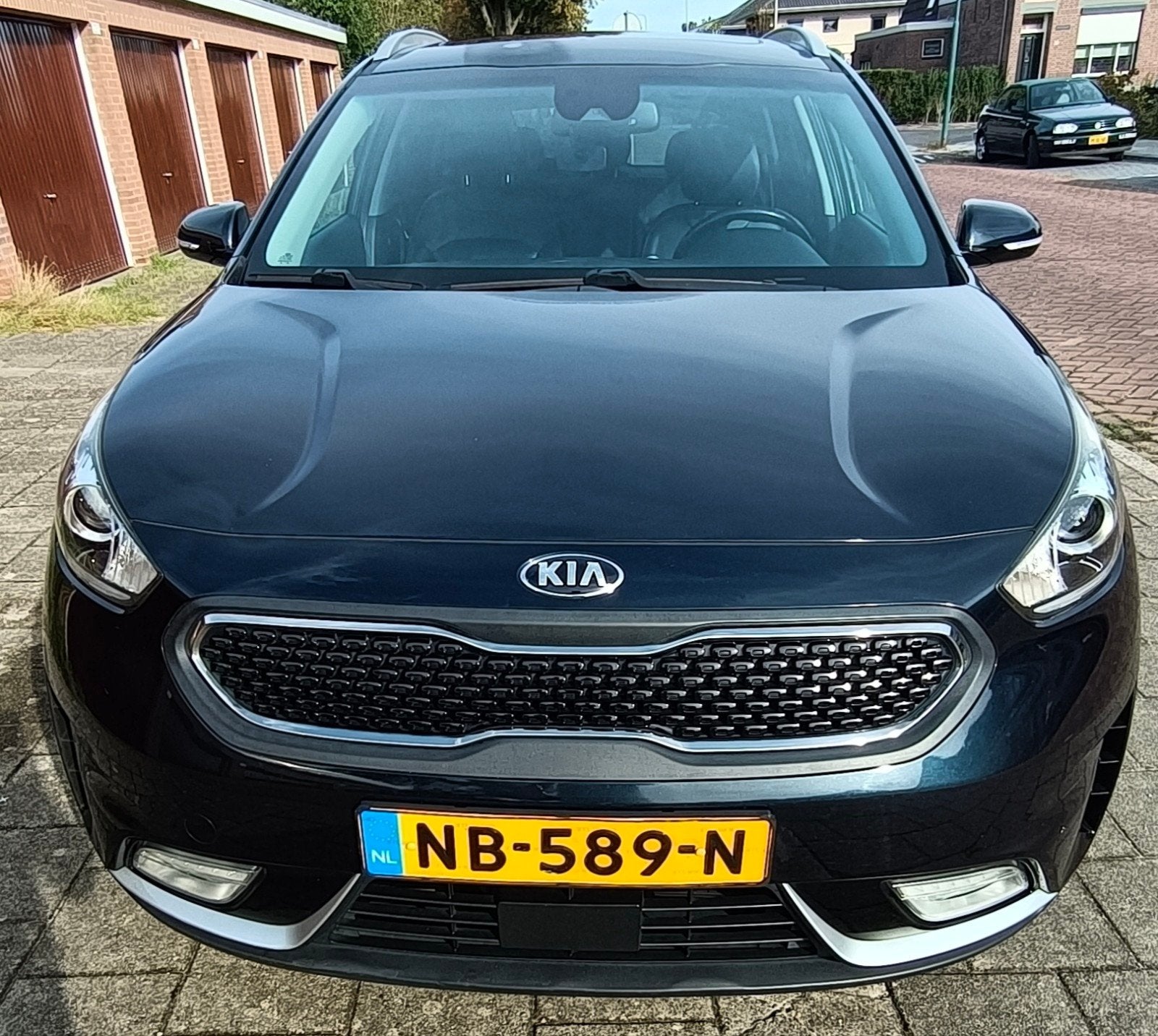 Kia Niro 1.6 GDi Hybrid 141pk Dct6 2017 Blauw, Blauw, 23 km/l, 75 €/maand, SUV of Terreinwagen