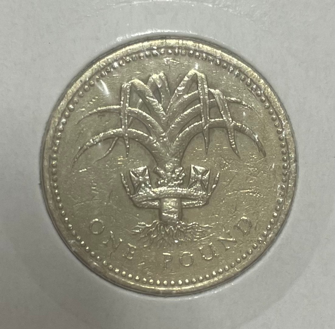 1 pond Engeland 1985, Postzegels en Munten, Ophalen of Verzenden