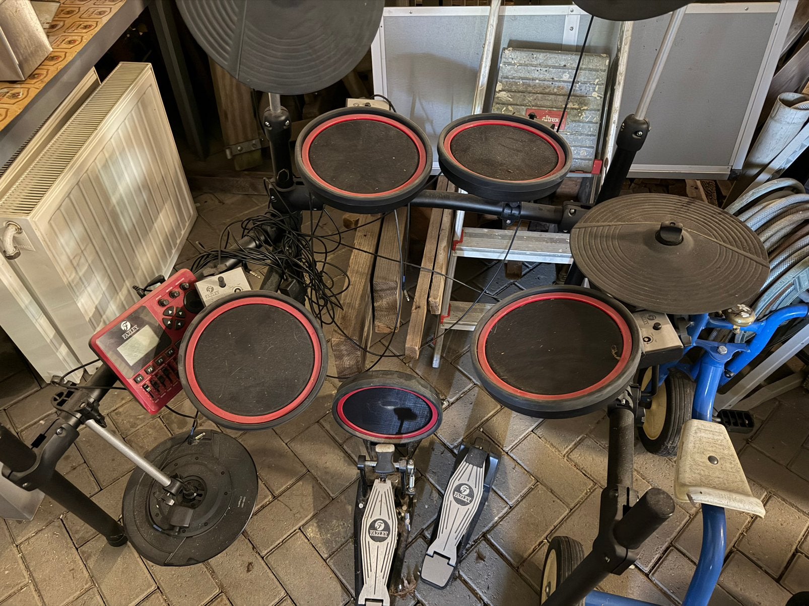elektrisch drumstel, Ophalen, Zo goed als nieuw, Overige merken