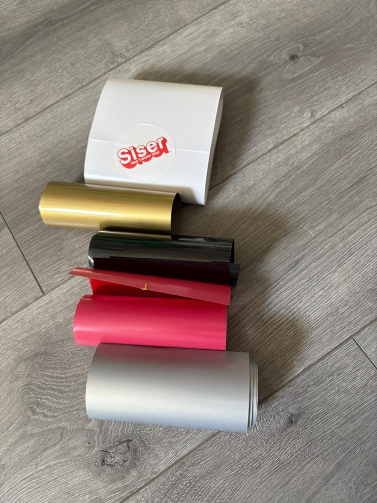 Vijf (verschillende) rolletjes flex, Hobby en Vrije tijd, Knutselen, Zo goed als nieuw, Overige typen, Overige merken, Overige materialen