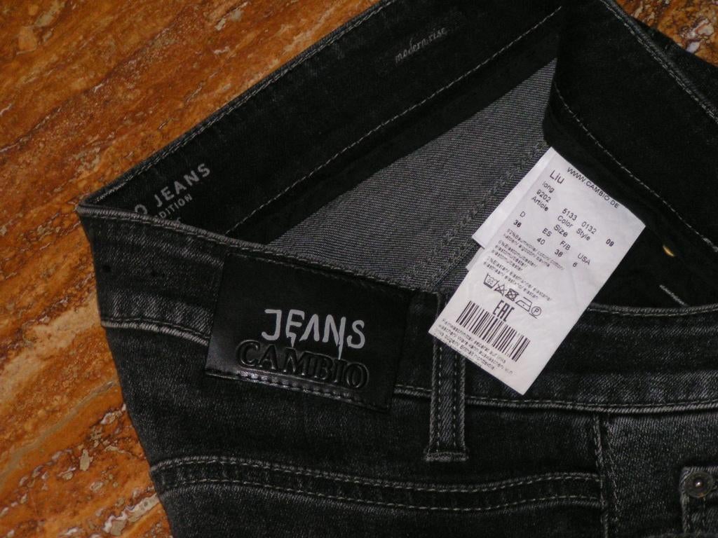 CAMBIO LIU spijkerbroek,Mt 36 topstaat, Tweedehands, Cambio, Blauw, Tweedehands