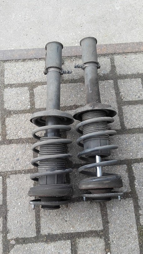 Set voorste schokbrekers compleet Opel Corsa B model, Ophalen of Verzenden