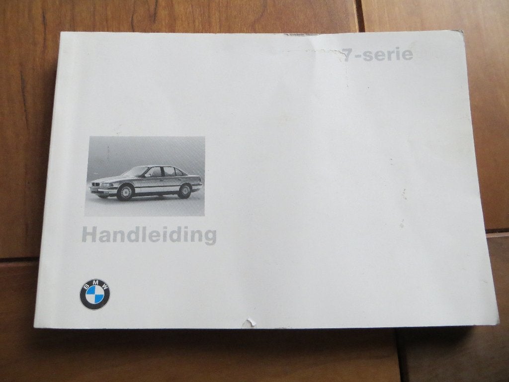 Instructieboek BMW 7-serie E38 1995 BMW 728i 730i 740i 750i, Ophalen of Verzenden