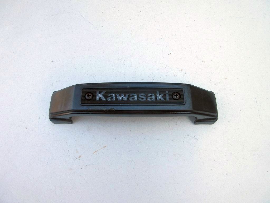 Kawasaki Z750 voorvork logo embleem KZ750 vorkembleem Z750E, Ophalen of Verzenden, Gebruikt