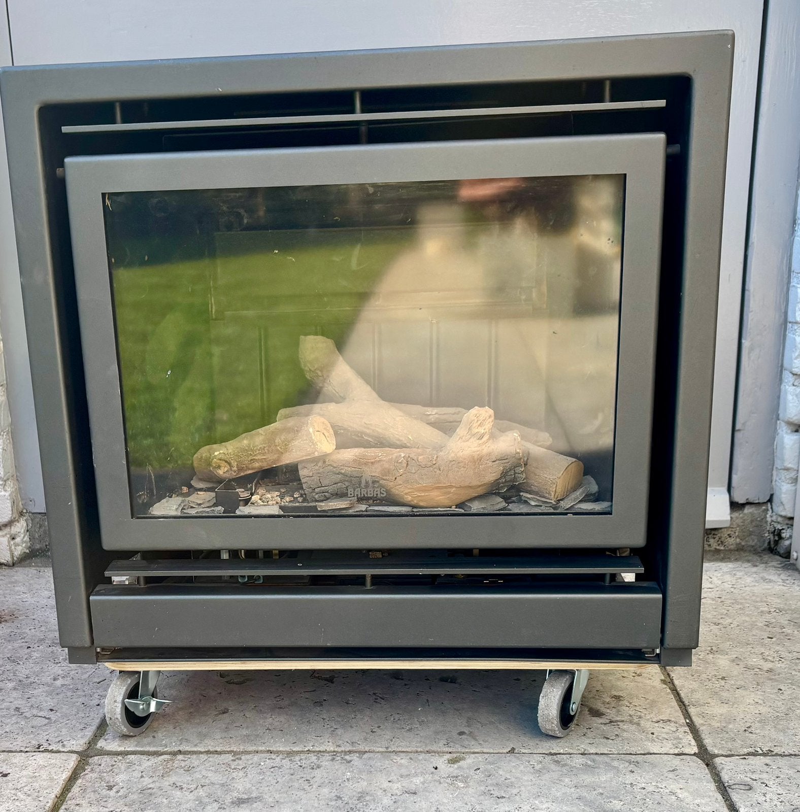 Barbas Unica 50 Gaskachel - Inbouw, Ophalen, Gebruikt, Gas, Inbouw