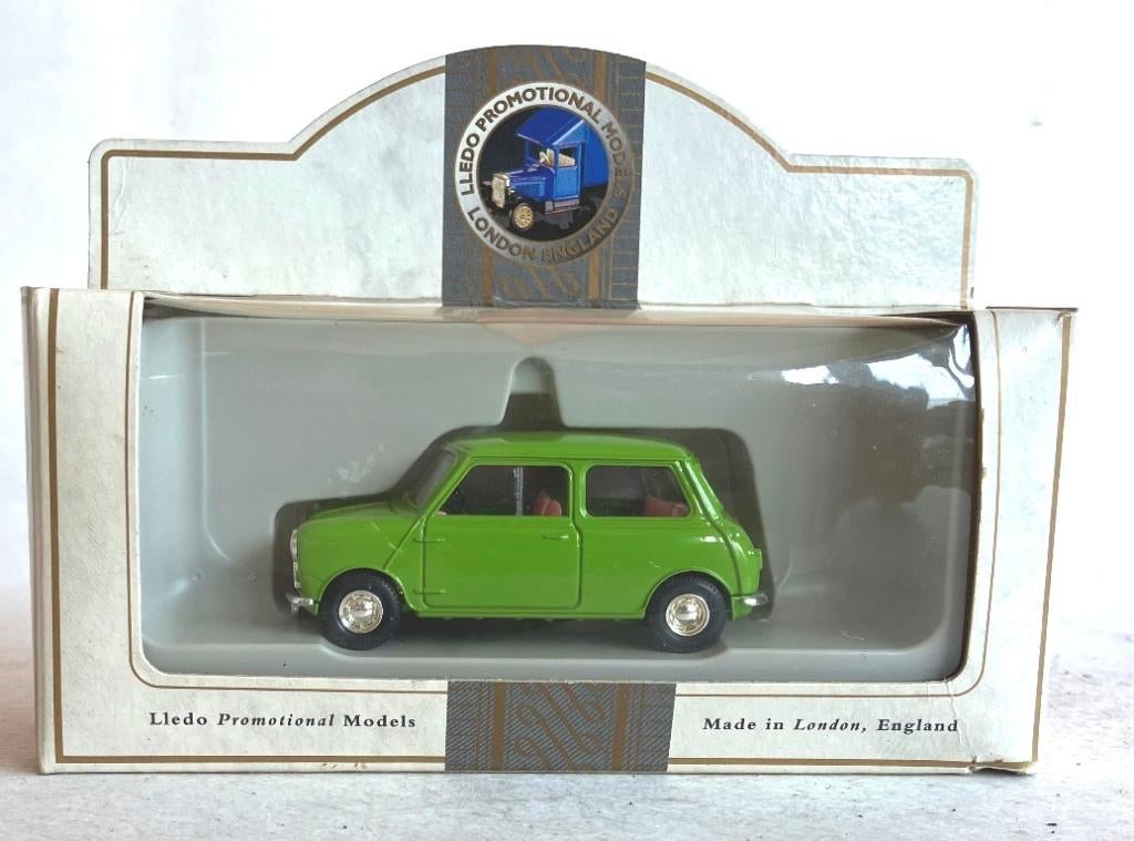 Mini Lime green Vanguards Lledo., Ophalen of Verzenden, Zo goed als nieuw, Auto, Vanguards