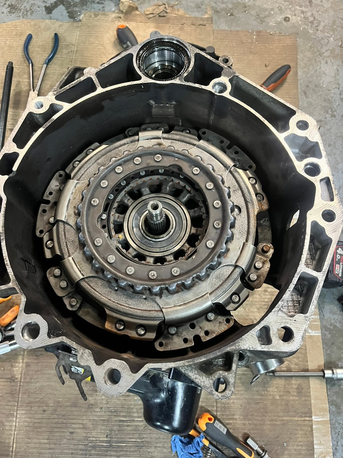 Koppeling vervangen.DSG-reparatie, Ophalen, Hffjm, Abjngkm.agn, Audi