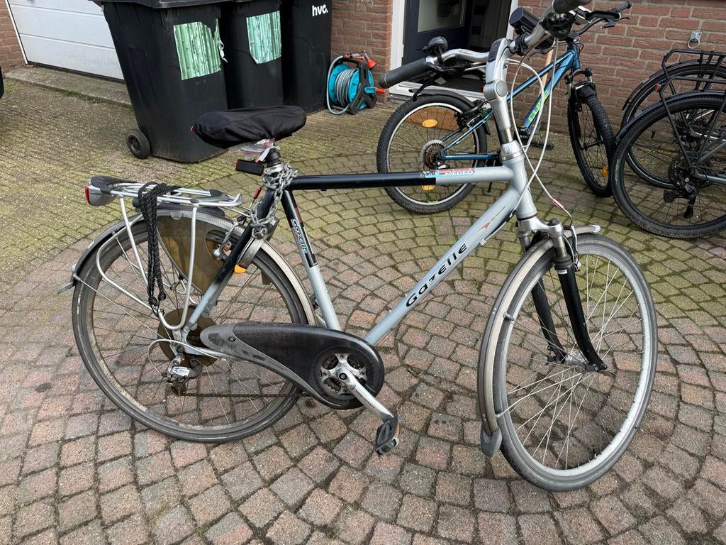 Gazelle Medeo - gebruikte herenfiets, Fietsen en Brommers, Fietsen | Dames | Damesfietsen, 56 cm of meer, Ophalen, Gebruikt, Gazelle