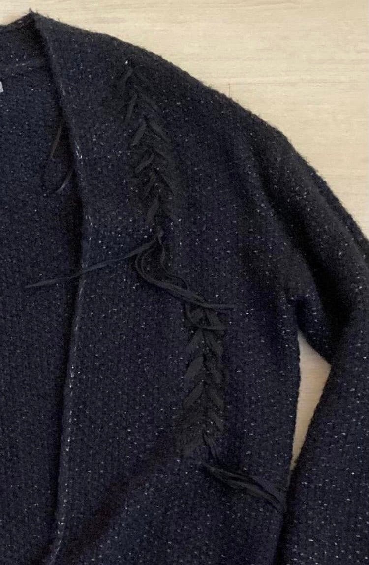 GEISHA donkerblauw vest maat XL 42 boho, Kleding | Dames, Ophalen of Verzenden, Zo goed als nieuw, Maat 42/44 (L), Blauw