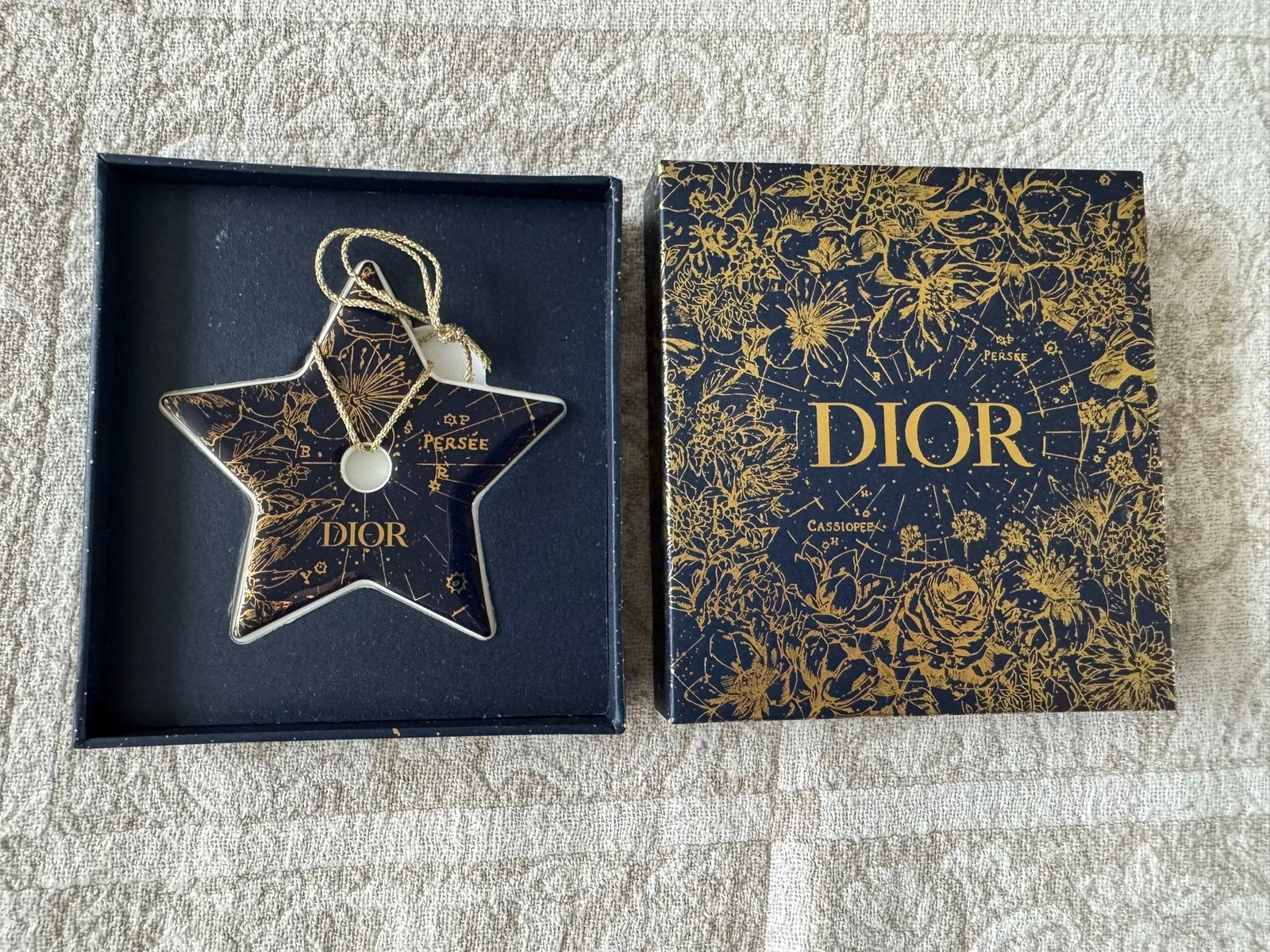 Dior sterrenbeeld kerstboomhanger, Ophalen of Verzenden, Zo goed als nieuw
