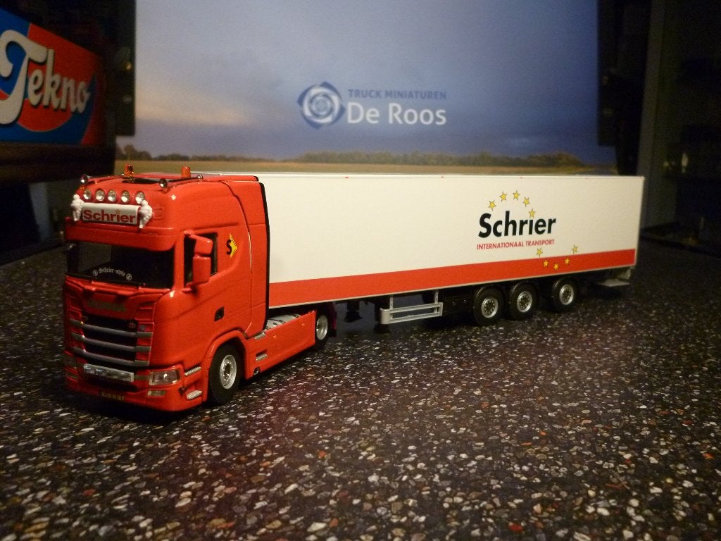WSI Scania S Highline Schrier, Hobby en Vrije tijd, Modelauto's | 1:50, Ophalen of Verzenden, Nieuw, Bus of Vrachtwagen, Wsi