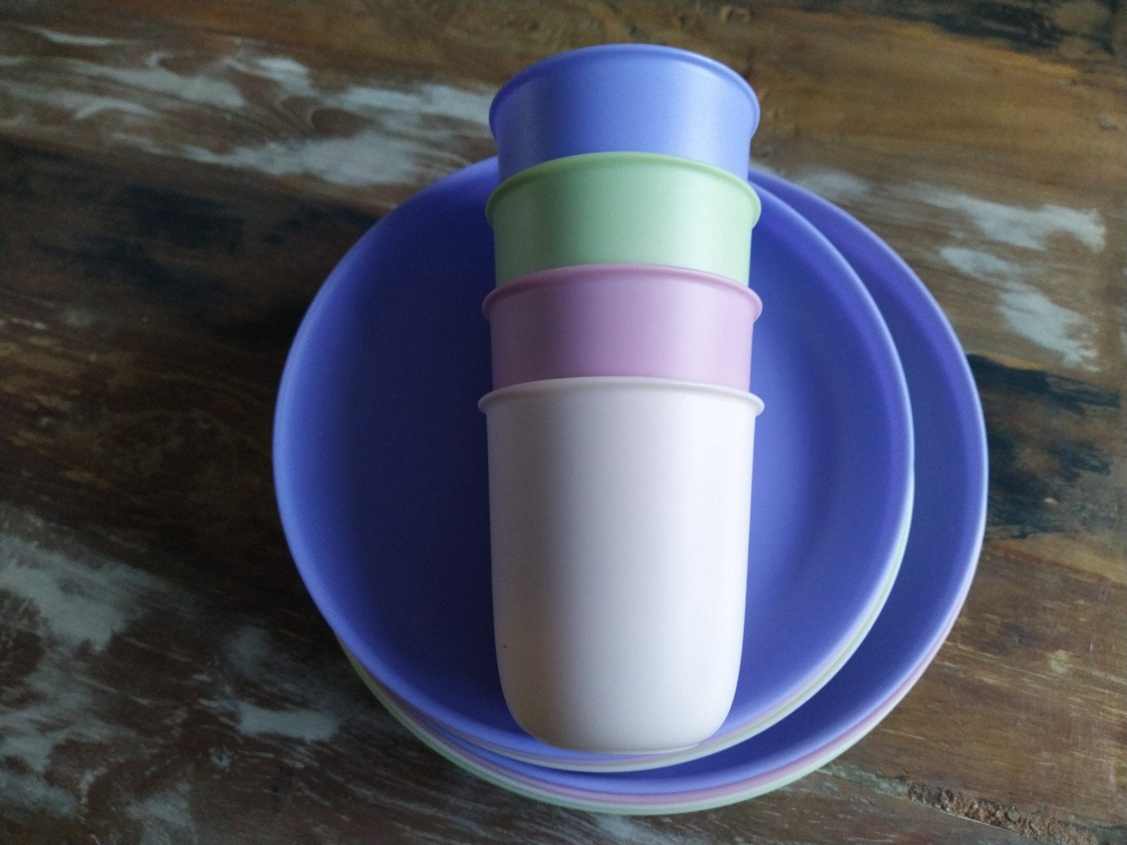 Camping servies, Ophalen
