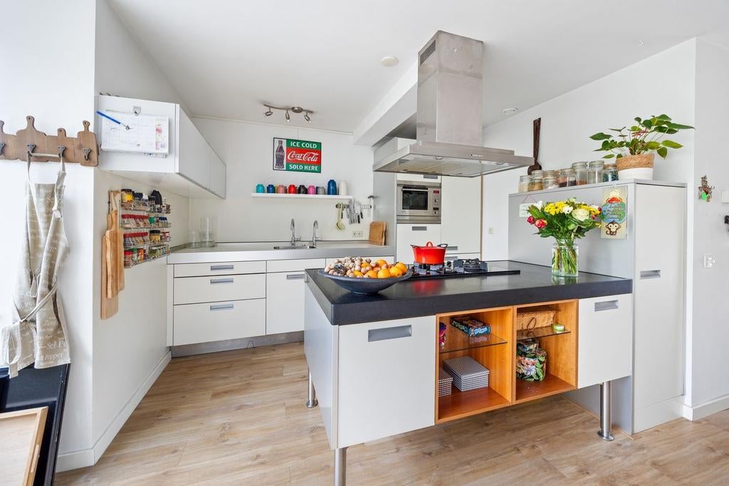 Compleet Bulthaup keuken met apparatuur, Huis en Inrichting, Keuken | Complete keukens, Gebruikt, Overige typen, Wit, Graniet of Steen