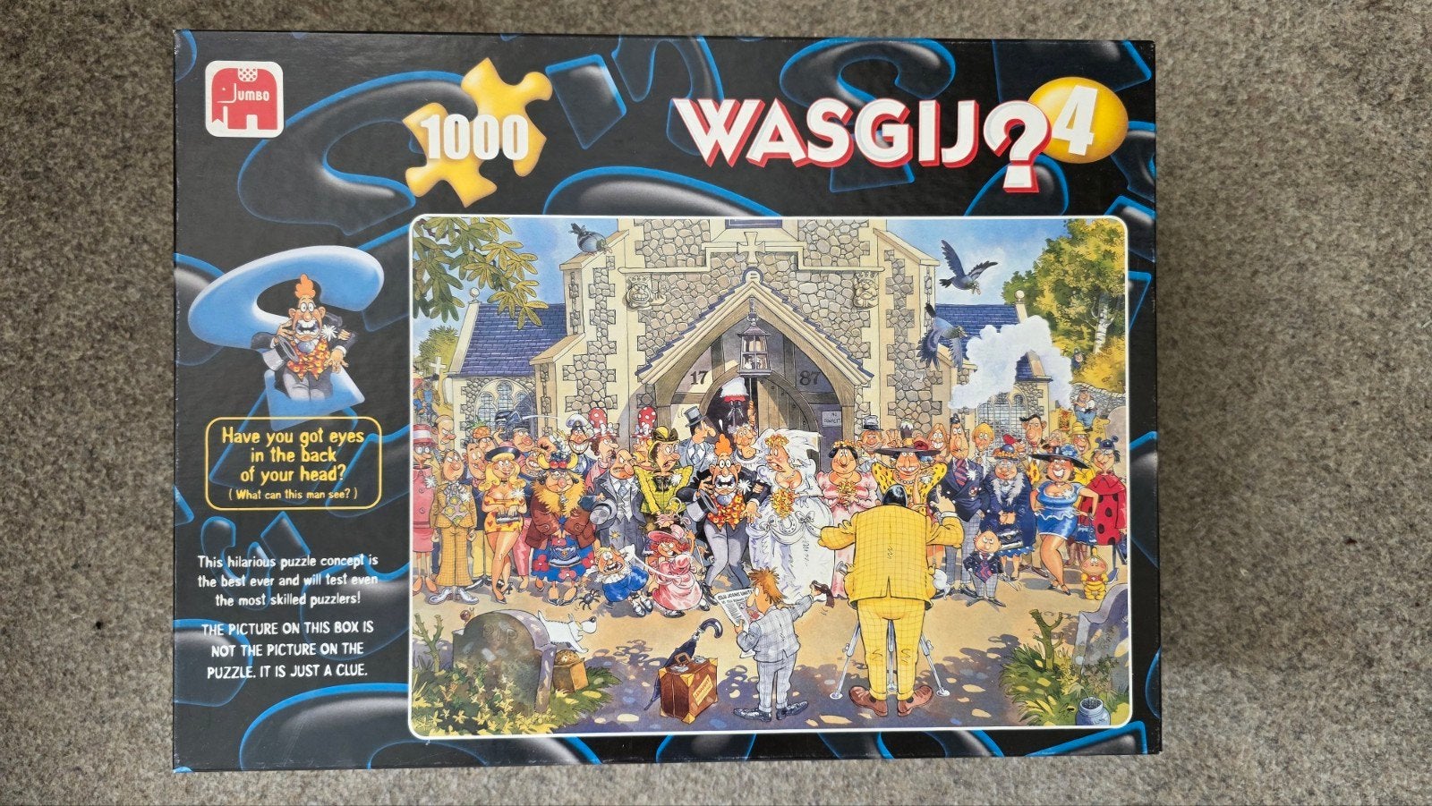 JUMBO WASGIJ PUZZEL, Hobby en Vrije tijd, Denksport en Puzzels, Ophalen, 500 t/m 1500 stukjes