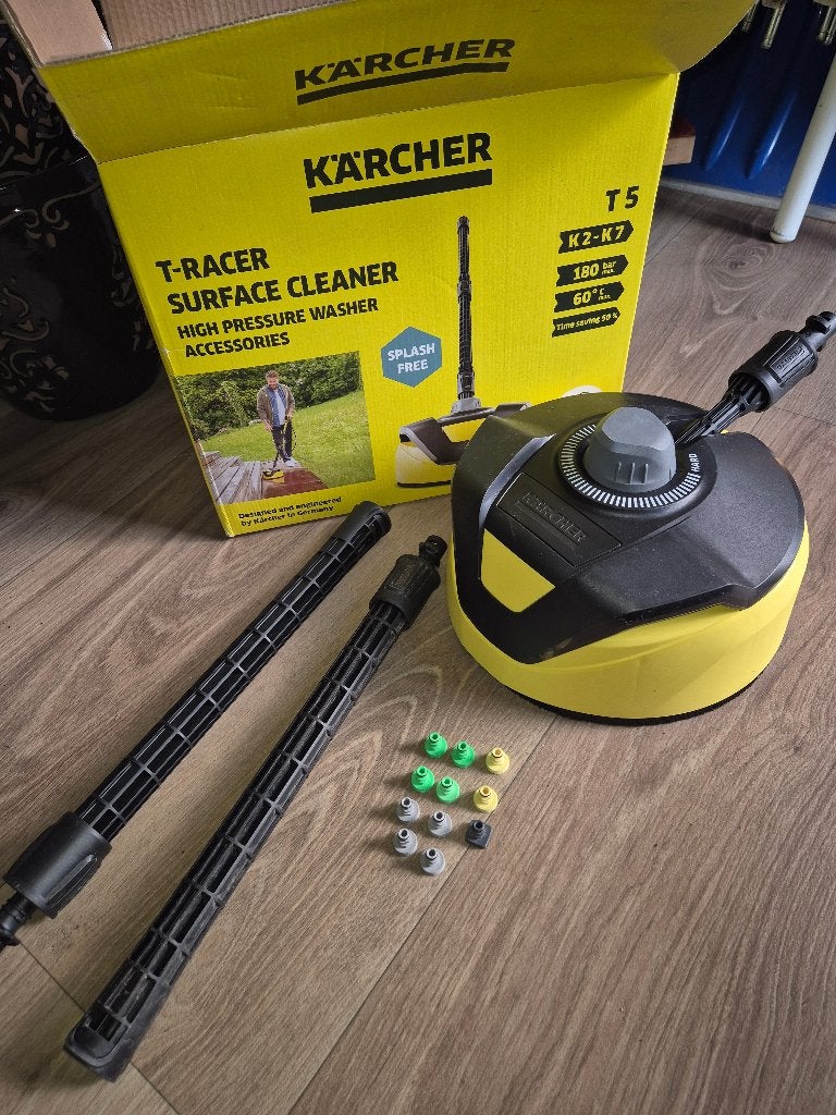 Hogedruk borstel, Ophalen, Zo goed als nieuw, Elektrisch, Kärcher