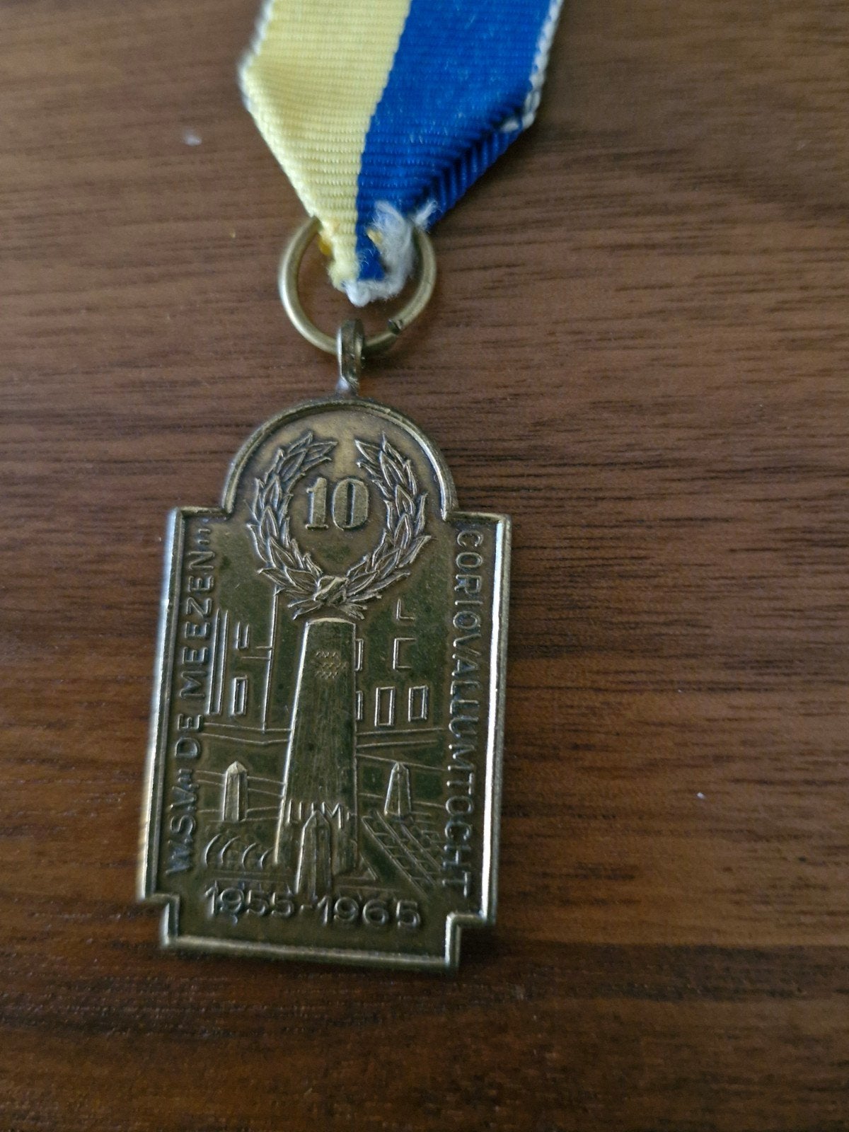 235 Vintage Coriovallumtocht Medaille 1955-1965, Postzegels en Munten, Penningen en Medailles, Ophalen of Verzenden