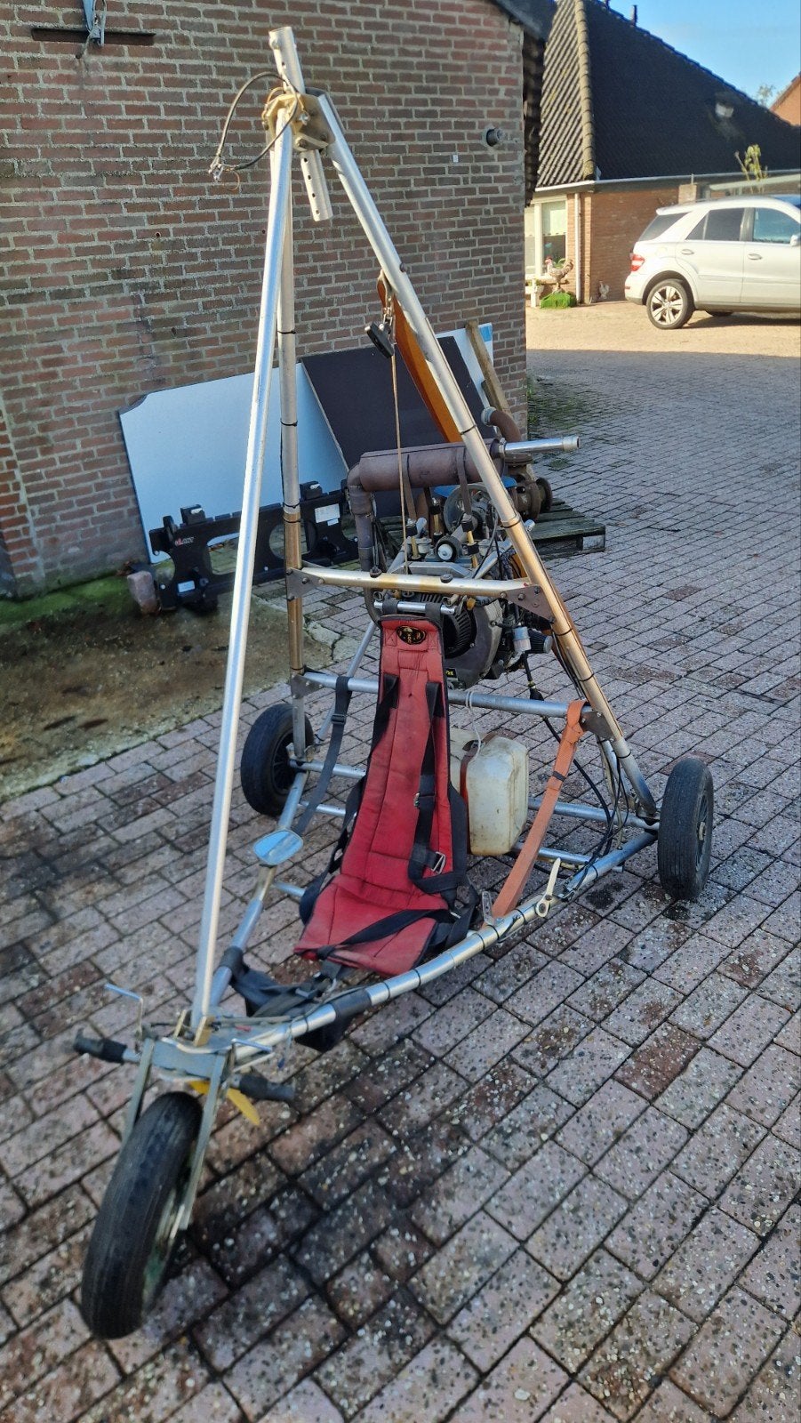 Ultralight Trike Vliegtuig para motor paratrike vlieger, Ophalen