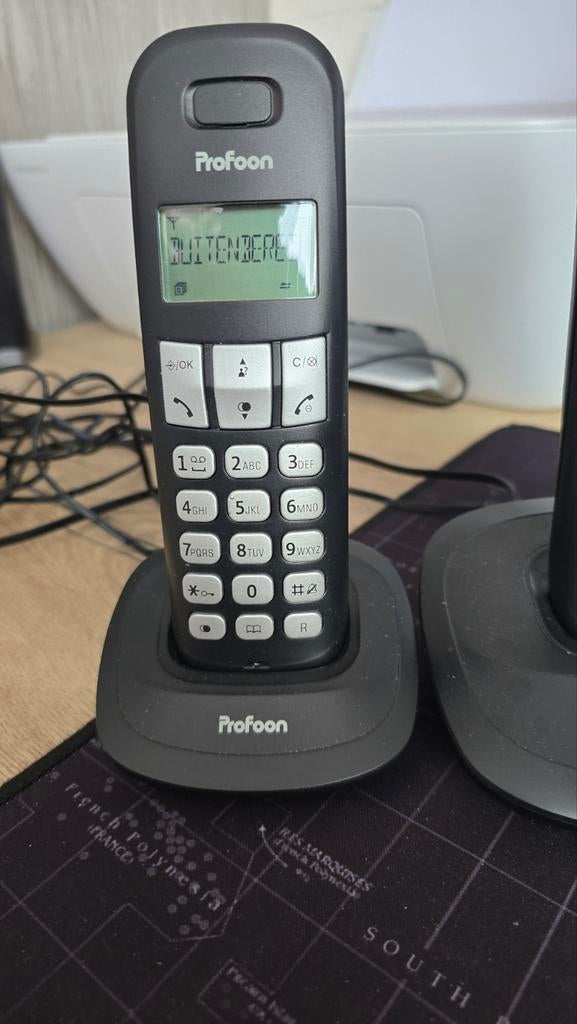 Profoon PDX-1120 DECT Telefoon - Zo goed als nieuw, Ophalen, Zo goed als nieuw, 2 handsets