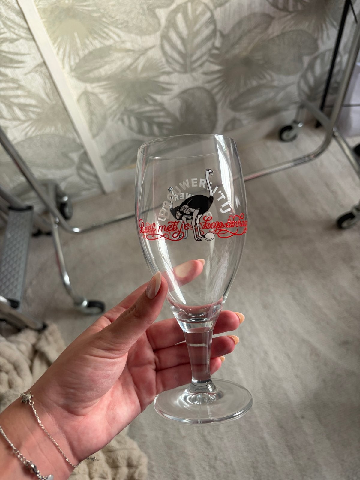 Brouwerij 't IJ bierglazen - set van 5, Ophalen, Nieuw, Overige merken, Glas