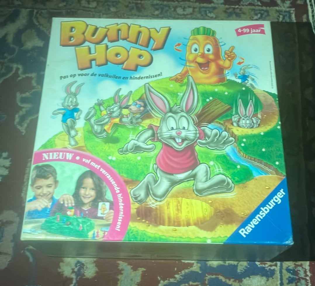 Bunny Hop Kinderspel Ravensburger, Ophalen of Verzenden, Zo goed als nieuw