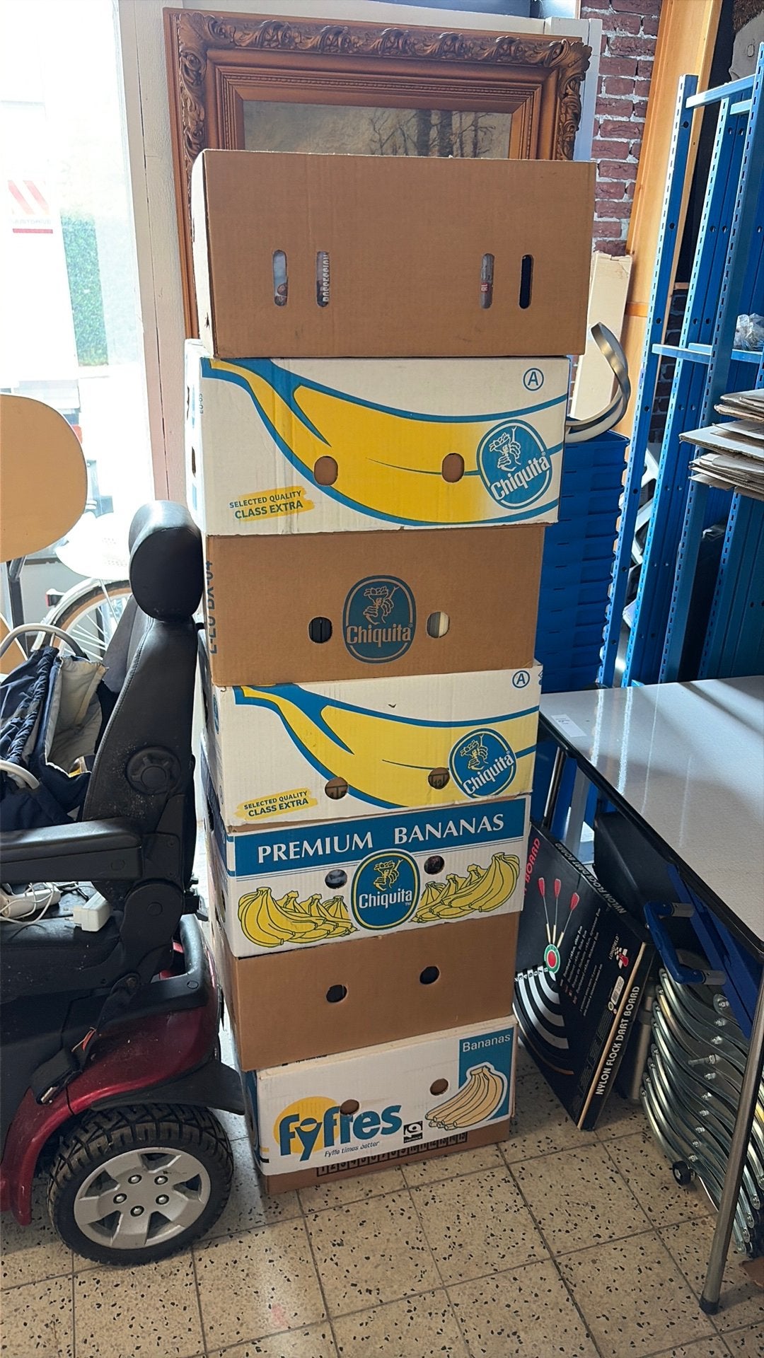 Dvd films 6 bananendozen, Doos, Minder dan 35 cm, Minder dan 50 cm, Ophalen of Verzenden