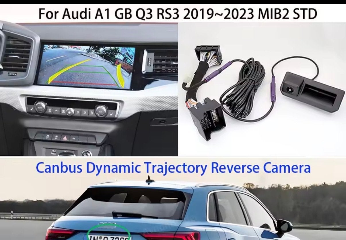 Achteruitrijcamera voor Audi A1 GB Q3 RS3 (2016-2019) MIB2 S, Ophalen of Verzenden, Nieuw