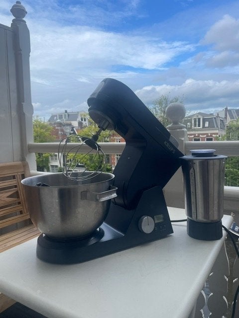 Krups keukenmachine, Ophalen, Zo goed als nieuw, 1 snelheid