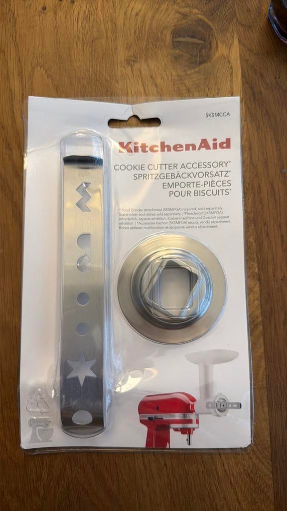Cookie cutter voor KitchenAid, Minder dan 1 liter, Ophalen of Verzenden, Nieuw, 1 snelheid