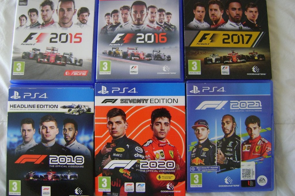 playstation 4 f1, Spelcomputers en Games, 1 speler, Racen en Vliegen, Ophalen of Verzenden, Zo goed als nieuw