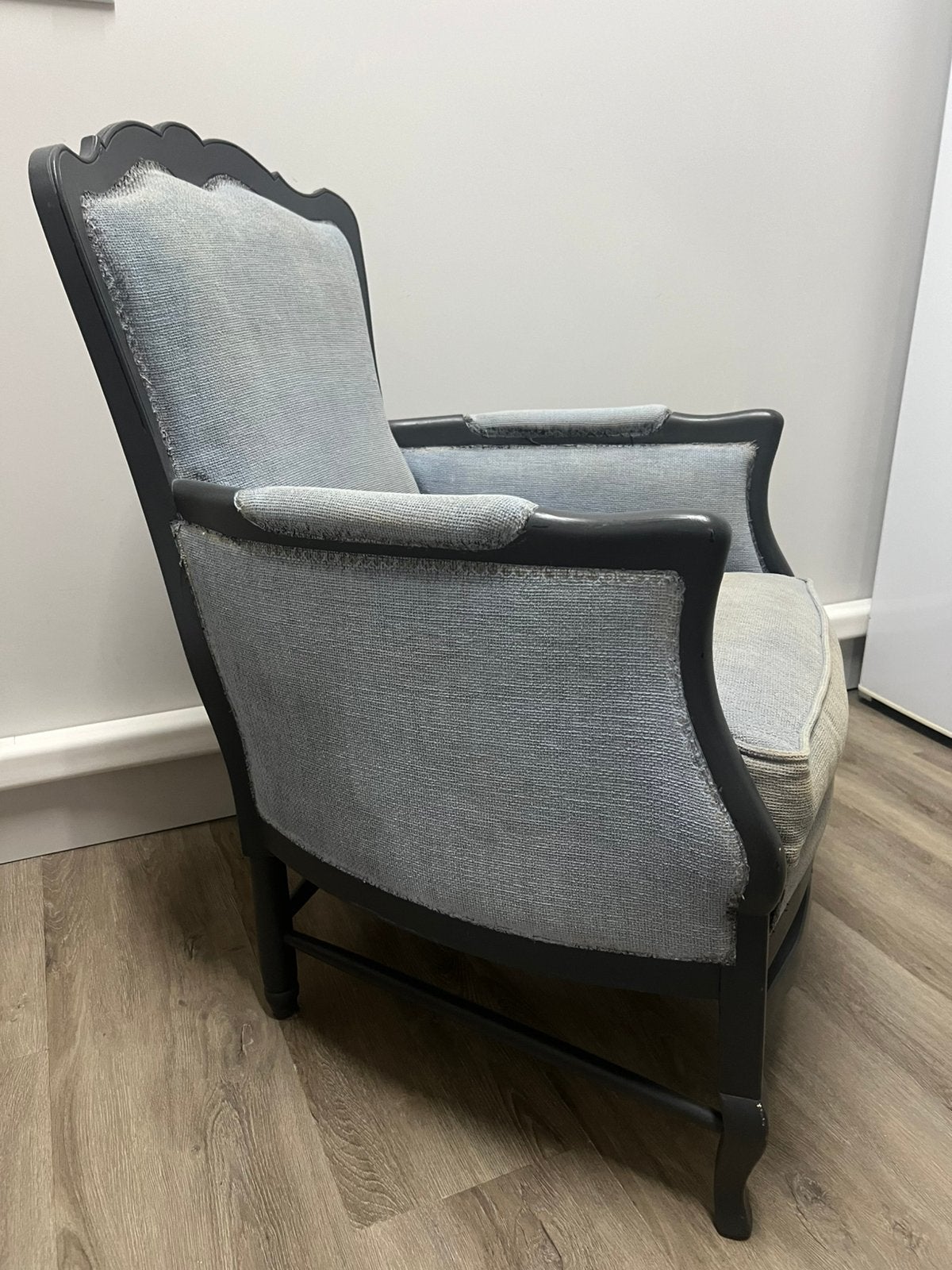 Wingback stoel in Lodewijk XV-stijl, Antiek en Kunst, Ophalen
