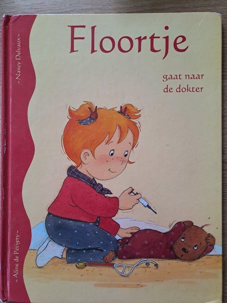 FLOORTJE GAAT NAAR DE DOKTER. NANCY DELVAUX., Gelezen, Fictie algemeen, Jongen of Meisje, Ophalen of Verzenden