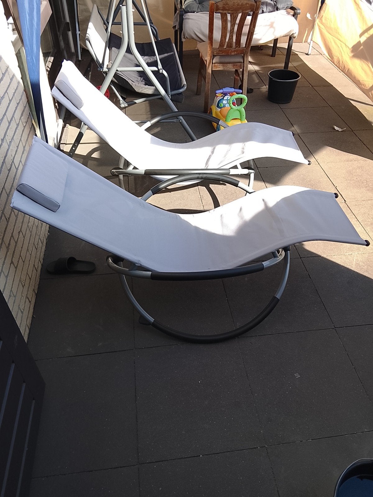 Tillvex Lig Schommel Relax Stoel Z.G.A.N., Tuin en Terras, Tillvex, Onbekend, Ophalen of Verzenden, Zo goed als nieuw