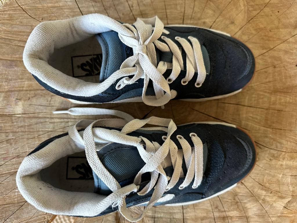 Vans sneakers mt 37, Blauw, Ophalen of Verzenden, Sneakers of Gympen, Zo goed als nieuw
