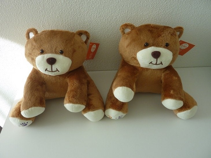 beren KIKA nieuw 2 stuks kraal ogen cadeau kado verjaardag, Verzamelen, Beren en Cherished Teddies, Ophalen, Nieuw, Overige typen