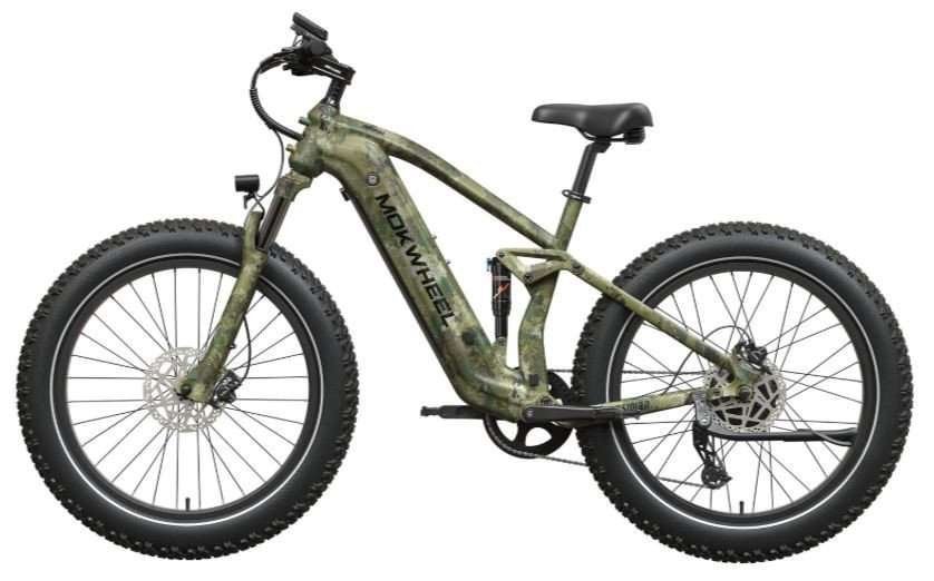 NIEUW! Mokwheel Obsidian EMTB Full Supension Fat Tire 4.0, Fietsen en Brommers, Niet ingevuld, Niet ingevuld, Niet ingevuld