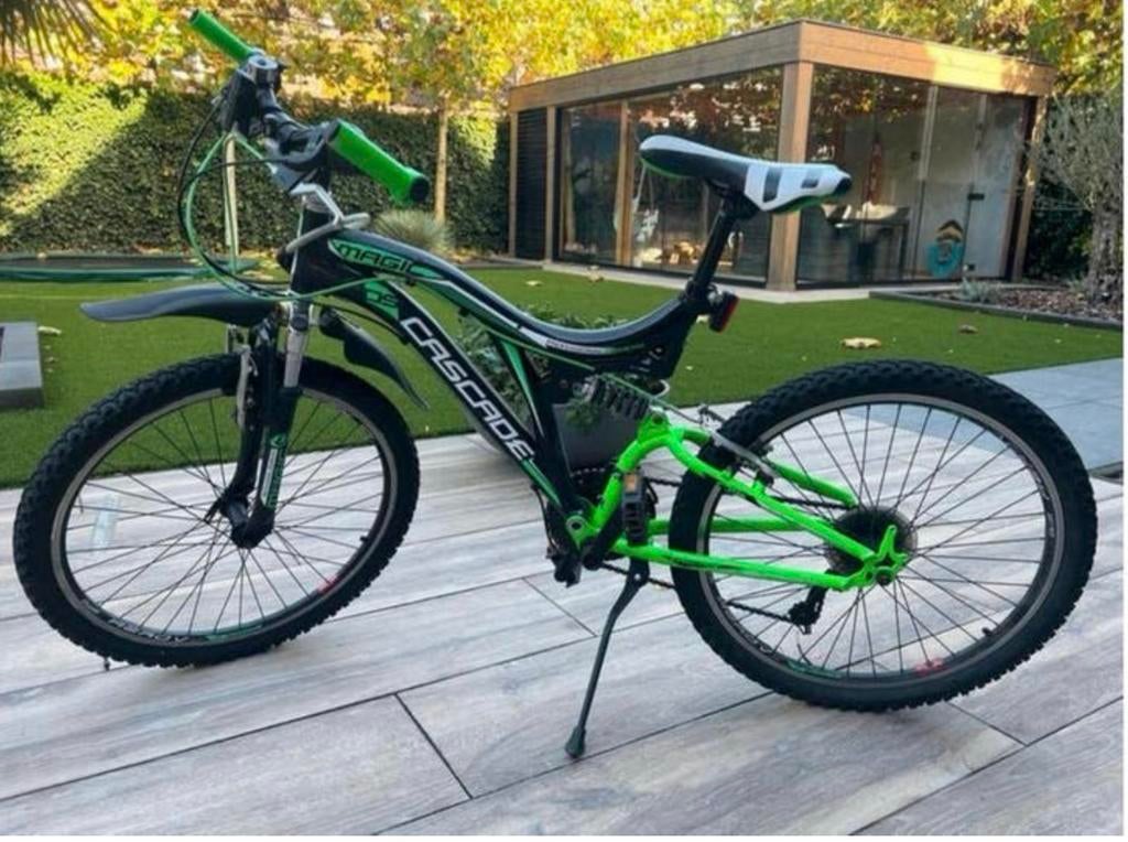 Stoere Cascade Magic 24 inch jongensfiets mountainbike, Fietsen en Brommers, Ophalen of Verzenden, Zo goed als nieuw, 24 inch